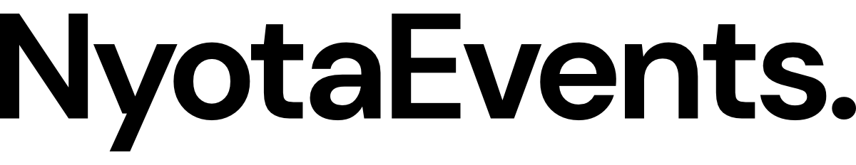 Nyota Events Logo - Cyan